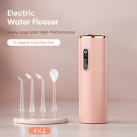 Hydropulseur Dentaire Portable OEM 3 Modes Rechargeable USB-C 1200mAh Étanche IPX7 Buse 360° Irrigateur Interdentaire pour Usage Quotidien