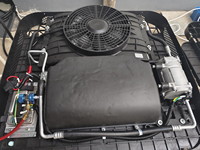 Vente flash Climatisation de stationnement 12v 24v pour camion, bus, fourgon, caravane