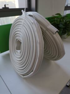 내열성 파이프 layflat 호스 25mm 화이트 용 <span class=keywords><strong>epdm</strong></span> 고무 라이닝 호스가있는 1 인치 소방 호스 히트 파이프 - Product Image 4