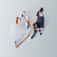 Robot léger KUKA KMR Iiwa LBR Iiwa, plateforme mobile flexible, moteur servo-électrique, charge utile de 14 kg, 7 axes, longueur de bras de 820 mm, IP54