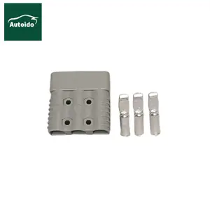 Anderson-Anschluss 6AWG/8AWG/10&12AWG 50 Aper Batterie Schnellanschluss/Ausschluss, Jumper-Kabel Stecker Anschluss-Kit (Gra)