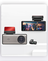Caméra de tableau de bord pour voiture avec enregistrement 4K+1080P sur 2 canaux, WiFi, ADAS, double objectif avant et arrière, enregistreur vidéo, garantie 1 an, stockage 256 Go