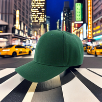 Gorra de Béisbol de 6 Paneles de Felpa de Algodón Premium, Textura Suave, Color Sólido, Visera Curva, Estilo Casual Deportivo Urbano, Unisex, Otoño Invierno