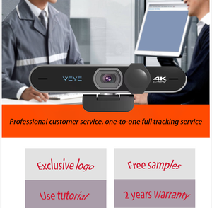 Free Samples 4K CMOS Sensor Auto Focus USB Computer <strong>Web</strong> <strong>Camera</strong> with Microphone Custom Logo Stock - Product Image 2