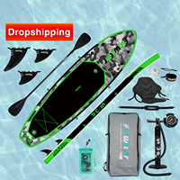 FUNWATER Dropshipping OEM 11 'sup Paddle Board Vente en gros Stand up Paddleboard Sub Surf Surfboard Pedal Board Accessoires de surf