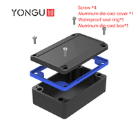 Boîtier métallique médical personnalisé Yonggu T03 100,4*66,4MM, boîtier d'instrument électronique en aluminium, boîte de jonction étanche