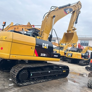 Excavadora Usada de Alta Calidad Caterpillar CAT323D2L de 23 Toneladas, Fabricada en Japón, con Motor Mitsubishi 3066 de Bajas Horas de Trabajo, en Venta - Product Image 1