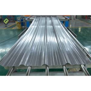 Tuiles de <span class=keywords><strong>toiture</strong></span> en PVC ondulé trapézoïdal de petite taille au design moderne, en résine synthétique, <span class=keywords><strong>pour</strong></span> les toits d'hôtels et de bâtiments - Product Image 3