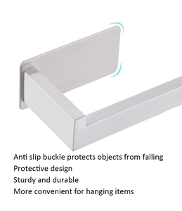 <span class=keywords><strong>Portarotolo</strong></span> da Bagno Autoadesivo in Acciaio Inossidabile Impermeabile Antiruggine, Porta Asciugamani per Bagno, Toilette, Camper - Product Image 5