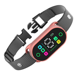 IPetDog <span class=keywords><strong>Collar</strong></span> Antiladridos 8 Sensibilidad Ajustable Pitido Vibración Sin Choque Inofensivo Entrenamiento Inteligente Perro Ladridos <span class=keywords><strong>Collar</strong></span> - Product Image 4