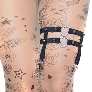 Usine personnalisée nouvelle scène de Rock Performance tenue bretelles cuisse menottes séduisante Sexy jambes sangles fétiche <span class=keywords><strong>porte</strong></span>-jarretelles - Product Image 4