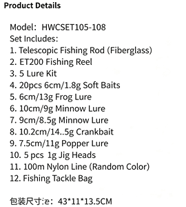 <span class=keywords><strong>Ensemble</strong></span> canne à pêche et moulinet télescopique pour la pêche en mer et la pêche au surf, kit de voyage avec poignée EVA, plusieurs options de longueur - Product Image 4