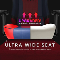 Afrique du Sud Cadeira De Escritorio Échantillon Gratuit Chaises Gamer Rouges Spider Man 2d Arms Scorpion Chaise de Jeu pour Jeux en Promotion