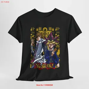 <span class=keywords><strong>Yu</strong></span> <span class=keywords><strong>Gi</strong></span> <span class=keywords><strong>Oh</strong></span> <span class=keywords><strong>t</strong></span>-shirt pour hommes Anime Yugioh noir Vintage lavé légèrement unisexe haut souple pour un usage quotidien confortable respirant - Product Image 1