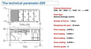 บ้านแอปเปิลแบบโมดูลาร์บ้านกระท่อมแบบแยกส่วนบ้านสำเร็จรูปแบบขยายได้สำหรับเคลื่อนที่บ้านแอปเปิ้ลที่ทำงาน - Product Image 5