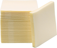 Serviettes en papier Airlaid personnalisées avec logo pour cocktails, jetables, de luxe, aspect lin, 1 plis, douces et absorbantes pour restaurants et bars