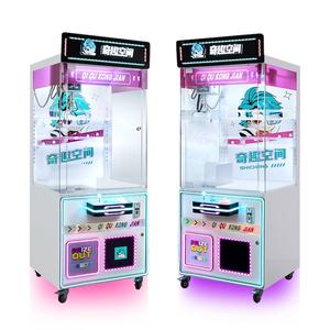 Máquina expendedora comercial de grúa de garra de Metal que funciona con monedas, luz intermitente habilitada por WiFi, juguete de juego de muñeca de la suerte para niños de 1 año - Product Image 4