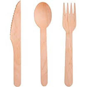 Ensemble de couverts de luxe légers et écologiques, ustensiles de cuisine classiques en bois naturel pour la maison, les restaurants, les mariages, les hôtels - Product Image 4