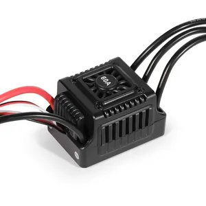 Neebrc 60A Không Thấm Nước Sensorless Không Chổi Than Esc Bec T/Xt60 2-3S Cho 1/10 <span class=keywords><strong>RC</strong></span> Off-Road Xe Bánh Xích Quái Vật Buggy Xe Tải On-Road Phần - Product Image 2