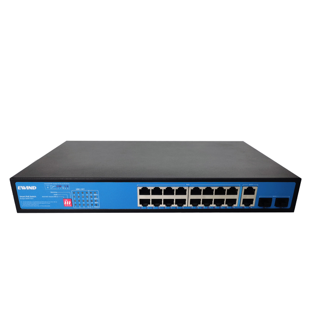 Latest Design Unmanage Giga Network Ethernet Switch IEEE 802.3af/at 16 Port 1000M PoE Switch
