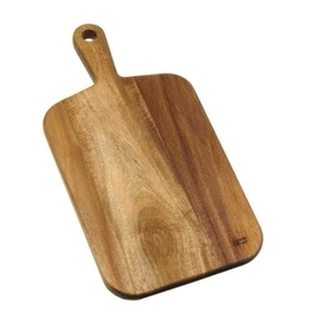 Planche à découper en bois durable au design unique avec poignée, planche à découper multifonctionnelle pour la cuisine et le service, disponible à la vente - Product Image 1