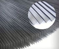 Moustiquaire plissée en polyester design moderne pour portes moustiquaire en maille plaquée moustiquaire de fenêtre plissée