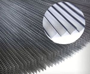 Thiết kế hiện đại Polyester xếp li côn trùng màn hình cửa mạ lưới gấp muỗi Net plisse cửa sổ màn hình - Product Image 2