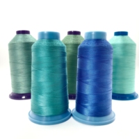 Fil de Dacron polyester Tex 70 90 à forte tension pour housses de siège auto, tissus d'ameublement et tissus lourds d'extérieur