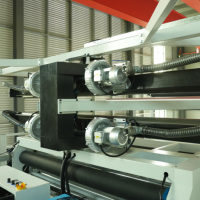 Machine de soufflage de film plastique à 5 couches, ligne de production de film soufflé multicouche par coextrusion pour film haute résistance