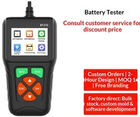 Escáner OBD2 12V 24V, Probador de Batería, Diagnóstico de Salud y Vida Útil del Voltaje, Escáner OBD2 para Motocicleta