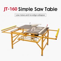 Scie à table de précision JT160, machine à scier le bois avancée, machine à couper le bois coulissante pour le travail du bois avec composant moteur central
