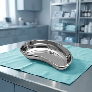 Bac chirurgical manuel en acier pour reins, instrument médical dentaire hospitalier, réutilisable et autoclavable, vente en gros - Product Image 4