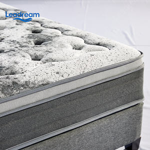 Matelas de luxe pleine grandeur en fibres de coton à mémoire intelligente, réduction du bruit, favorisant un sommeil sain, matelas à ressorts - Product Image 4