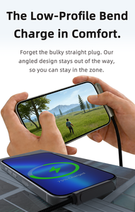 Cable de Datos USB 2.0 3 en 1 con Soporte Giratorio de 360° y Carga Rápida, de Cobre Puro para Android/iPhone (1.5m) - Product Image 5