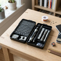 Kit de tournevis de précision 115 en 1 avec embouts magnétiques, boîte à outils portable pour la réparation de téléphones, d'ordinateurs et d'électronique