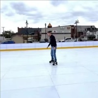 Panneaux de glace synthétique UHMWPE, panneaux de patinoire artificielle pour le patinage sur glace, entraînement au hockey, prix d'usine