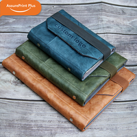 Carnet A5 personnalisé à trois volets, rechargeable, en Tyvek DuPont, avec plusieurs poches et bande élastique pour le travail quotidien et les affaires - AssurePrint