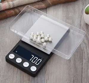 Venda quente por atacado digital mini balança de bolso 0.01g balança lcd portátil balança eletrônica de peso de jóias