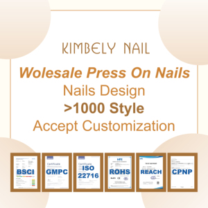 <span class=keywords><strong>Uñas</strong></span> Postizas Personalizadas, Forma Ballerina, Medianas, Cuadradas, con Punta Francesa, Manicura Acrílica, Marca Privada - Product Image 3