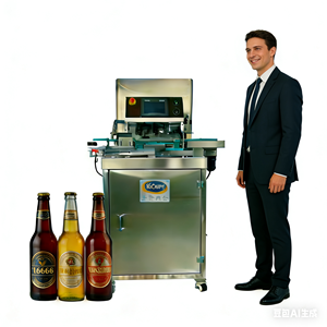 Système de remplissage de bière automatisé électrique contrôlé par PLC, en acier inoxydable, pour une utilisation <span class=keywords><strong>mains</strong></span> <span class=keywords><strong>libres</strong></span> et une économie d'énergie, garantie 1 an - Product Image 6