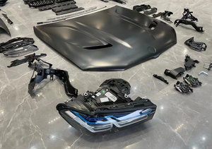 Kit de Carrocería para <span class=keywords><strong>BMW</strong></span> Serie <span class=keywords><strong>5</strong></span> F10 2009-2016 Conversión a G30 <span class=keywords><strong>F90</strong></span> M5CS con Faros LED de Alta Calidad, Parachoques y Autopartes M Power - Product Image 3