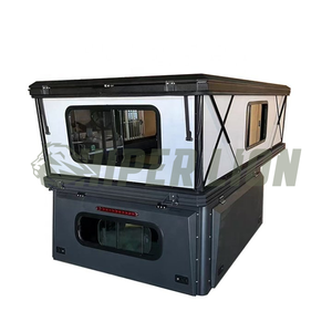 New Roof Top Lều Cứng Nhôm Tổ Ong Hội Đồng Quản Trị Nhôm Hồ Sơ Kim Loại Khung Tán Cứng Hai Mặt Pop-Up Xe Tải Trại - Product Image 4