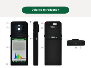 INVENTFINE SPF-500 휴대용 분광계 스펙트럼 복사 조도계 색채계 좋은 가격 - Product Image 4