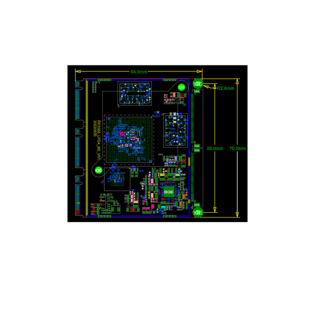 ARM Rockchip RK3588 SoM AIoT Evk Development Board with 8GB  64GB EMMC 6 TOPS NPU for Edge Computinge