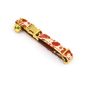 Tendencia invierno 2024 Navidad Gingerbread gato lazo <span class=keywords><strong>collar</strong></span> marrón correas gato <span class=keywords><strong>collar</strong></span> hebilla con campana elegante gato <span class=keywords><strong>collar</strong></span> láser - Product Image 6