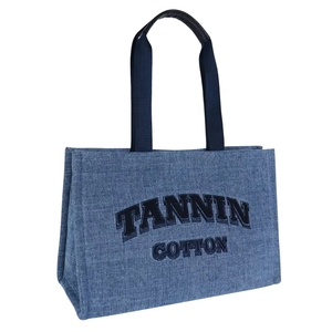 12OZ Custom Printable Canvas Tote Bags Logo Printed <b>Large</b> Capacity Colorful Shopping Cotton - Product Image 5