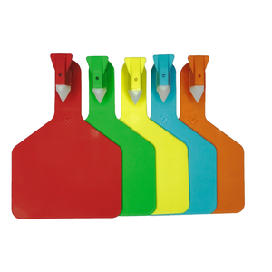 New Waterproof Plastic RFID Ear <b>Tags</b> LF 134.2KHZ UHF 860-960MHZ Animal <b>Tracking</b> Livestock Ear <b>Tags</b> for Cattle Pig Goat Sheep - Product Image 1