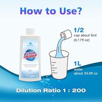 Solution de nettoyage Tineco IFLOOR à la lavande, non toxique et non irritante pour aspirateurs humides et secs, solution à séchage rapide 500ML OEM