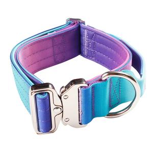 <span class=keywords><strong>Collar</strong></span> de Perro Táctico Personalizado con Degradado, Precio de Fábrica en China <span class=keywords><strong>2026</strong></span>, <span class=keywords><strong>Collar</strong></span> de Entrenamiento de Lujo con Correa Acolchada Suave para Perros - Product Image 4