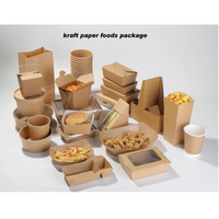 Bol en papier emballage alimentaire jetable kraft 32oz tasse à soupe soupe et marmites tasse en papier